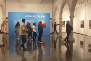 Visita a la exposición de Pérez Siquier en el CAF.