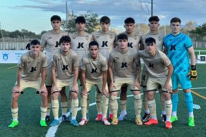 El once del Almería que se enfrentó al Algeciras antes del parón liguero.