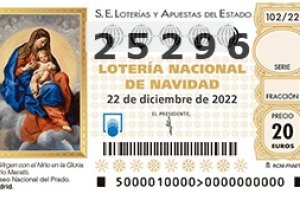El 25296. el segundo cuarto premio.