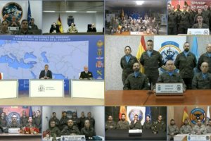 Intervención del general ante el presidente y la ministra