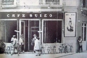 El crimen del pianista del Café Suizo.