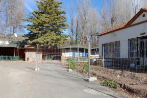 Imagen actual del camping de Fondón.