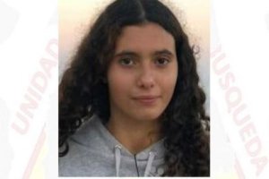 Imagen de la menor desaparecida.