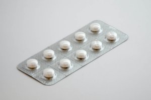 Tableta de pastillas del medicamento retirado del mercado.