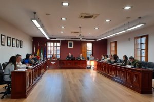 Pleno de Huércal de Almería, este miércoles.