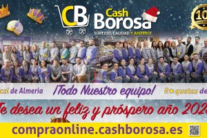 Felicitación del equipo de Cash Borosa.