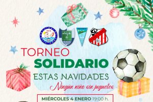 Cartel del torneo solidario.
