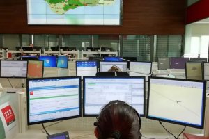 El Centro de Coordinación de Emergencias.
