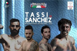 Cartel de la velada en la que compite Rayito.