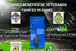 Cartel del torneo benéfico.