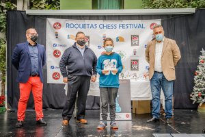 José Juan Rubí en la entrega de premios de la pasada edición.