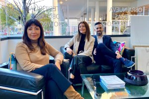 Marisa de Carman Interiorismo con Alicia y Germán.