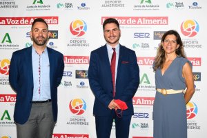 Sergio Domínguez, Sergio Vicente y Bea Vargas.