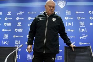 Pepe Mel, entrenador del Málaga.