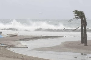 Imagen de un temporal.