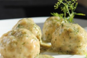 Pescado en salsa verde.