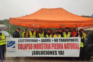 Imagen de archivo de un acto reivindicativo de los empresarios del sector.