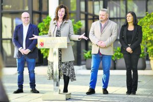Presentación del balance de Navidad por parte de la alcaldesa de Almería