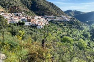 Imagen del muncipio de Laroya ubicado en el Valle del Almanzora.