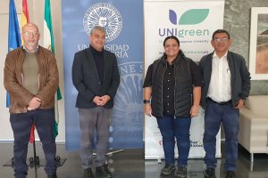 Visita delegación El Salvador a la UAL