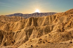 El Desierto de Tabernas constituye el mayor escenario al aire libre del país.