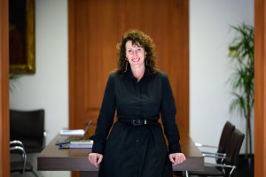 María del Mar Vázquez, alcaldesa de Almería y candidata del PP a la Alcaldía