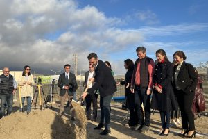 Primera piedra del Punto Limpio de Adra.