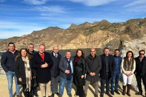 Inauguran las obras de emergencia de mejora de garantía de agua para abastecimiento de los municipios de la comarca almeriense del Almanzora.