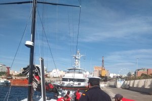 El Viva México en el Puerto de Almería.