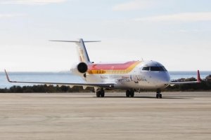 Imagen de archivo de un avión de Iberia.