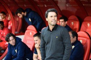 Rubi ha ordenado de nuevo al Almería tras el empate con el Atlético.