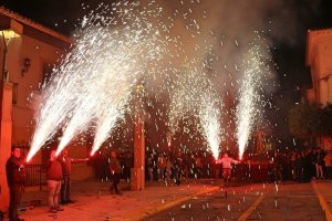 Un momento durante las fiestas en honor a San Antón. Foto: Andrés Carrillo