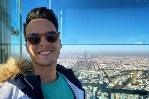 Diego Plaza está orgulloso del partido que hizo el Almería el domingo.