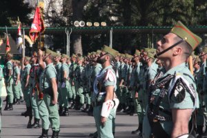 Formación de legionarios