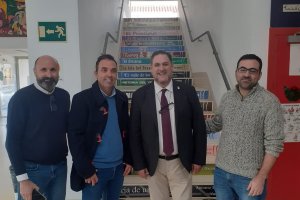 Visita a Antas del delegado Desarrollo Educativo.