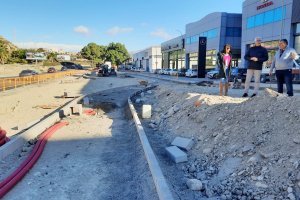 Estado de las obras de desdoblamiento de la N 340 entre La Cepa y Los Pinos