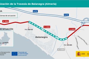 Proyecto de humanización de la travesía de Balanegra.