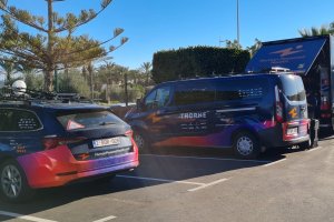 Los equipos empiezan a llegar a la provincia para aclimatarse.