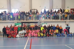 Los protagonistas de la concentración.