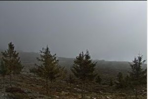 Imagen de la Sierra de Los Filabres, captada por las cámaras del Observatorio de Calar Alto.