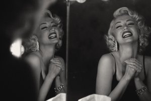 Ana de Armas como Marilyn en Blonde.