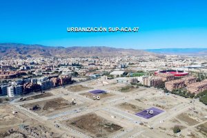 Ubicación de las parcelas situadas junto a La Goleta