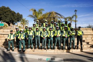 Una prueba de tal envergadura requiere de un dispositivo acorde a las necesidades para la carrera.