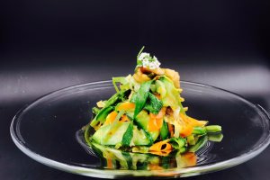 Una de las creaciones del mejor restaurante de Andalucía para TheFork (foto: cortesía de la app).