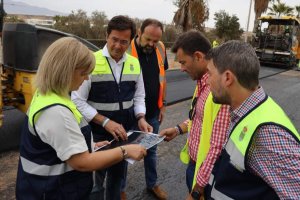 Francisco Góngora, alcalde de El Ejido, en Almerimar.