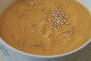 Crema de zanahoria.