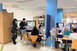 Una de las oficinas de gestión de empleo de la localidad abderitana.