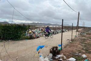 El asentamiento de los migrantes El Walilli (Níjar) ya es historia.