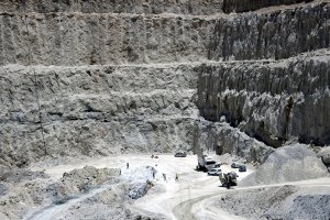 Cantera de yeso en Sorbas.