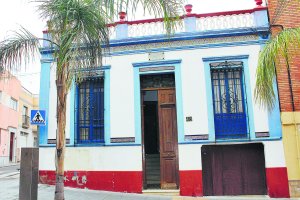 La casa de José Pozo, de 1934, es el único vestigio que queda en pie de lo que fue la finca de la Esperanza.
